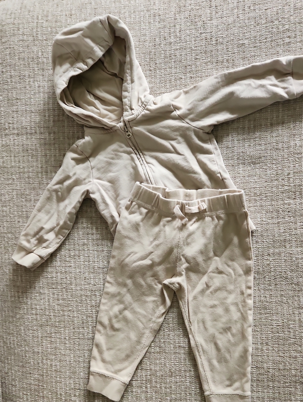 🌾Organic Sad Beige Cozy Set